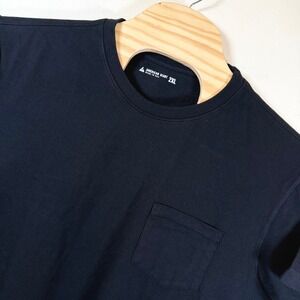 American Giant Men's Pocket Tee Black 2XL Heavyweight Made in USA Workwear NWOT